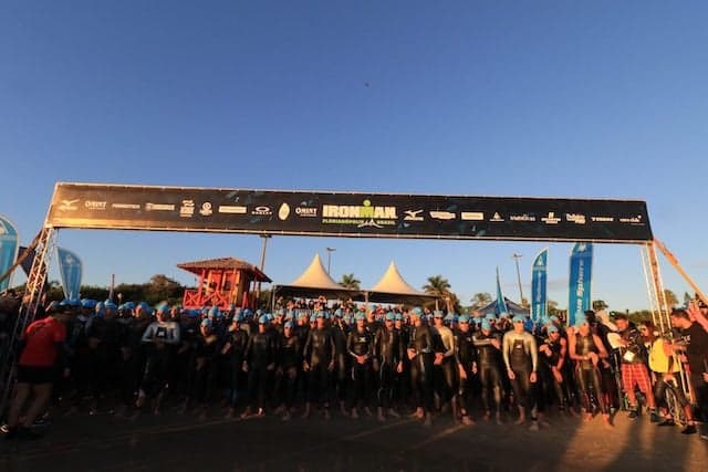 Vigésima edição do Ironman Brail vai reunir 2.203 triatletas de 34 países em Florianópolis. (Fábio Falconi/Unlimited Sports/Divulgação)