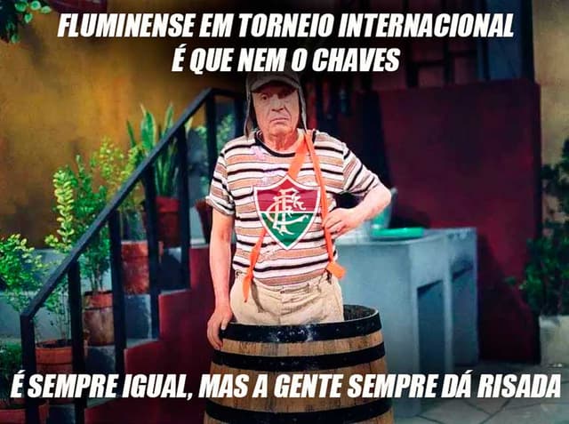 Meme: Fluminense e Chaves