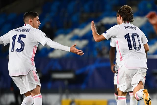 Valverde e Modric - Real Madrid