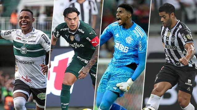 Igor Paixão, Gustavo Gomez, Neneca e Hulk