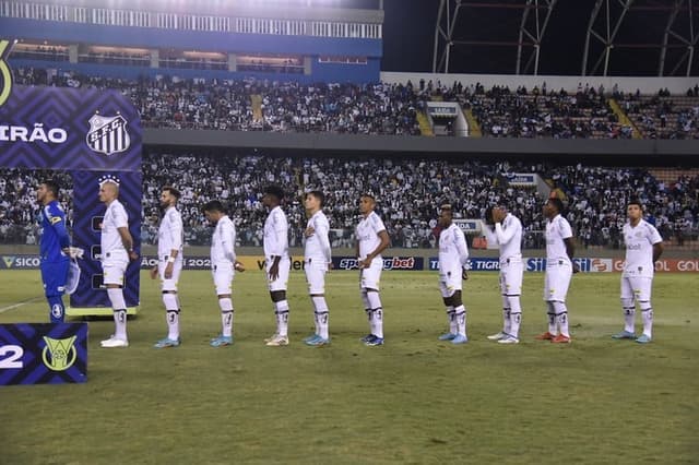 Santos na Arena Barueri