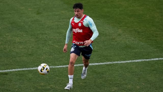 Piquerez - Treino Palmeiras