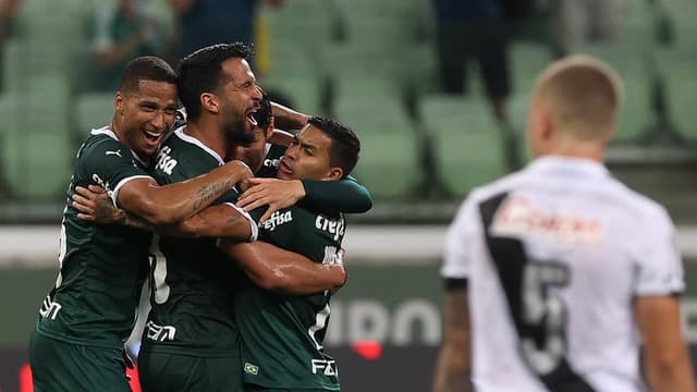 Palmeiras comemoração - Murilo e Luan