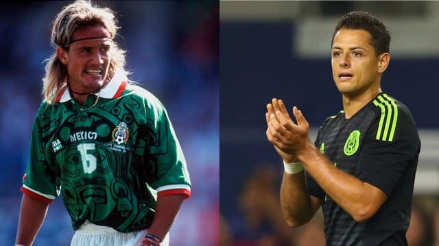 Luis Hernández e Chicharito Hernández - México