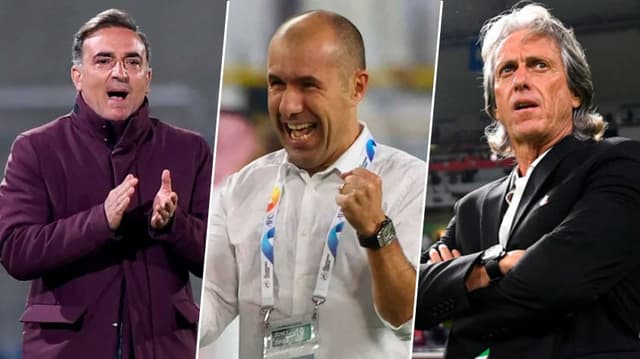 Carlos Carvalhal, Leonardo Jardim e Jorge Jesus