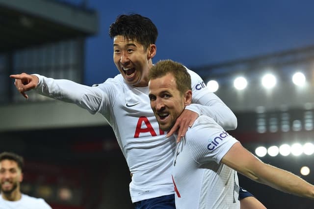 Heung-min Son e Harry Kane - Tottenham