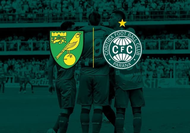 Parceria entre Norwich e Coritiba