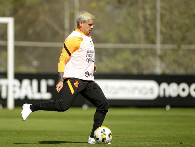 Treino Corinthians - Fagner