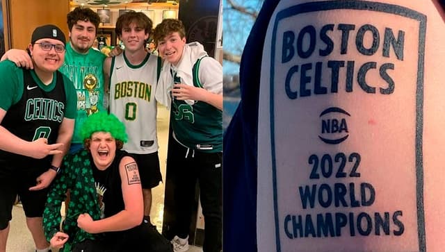 Tatuagem - Boston Celtics - NBA