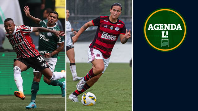 Agenda Lance! Palmeiras e Flamengo Feminino