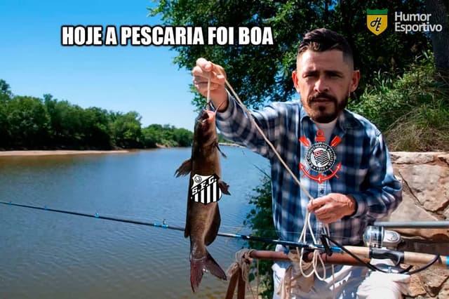 Meme: Corinthians 4 x 0 Santos