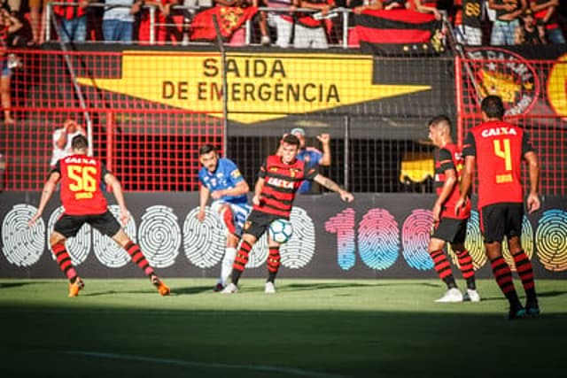 Cruzeiro x Sport - apresentação