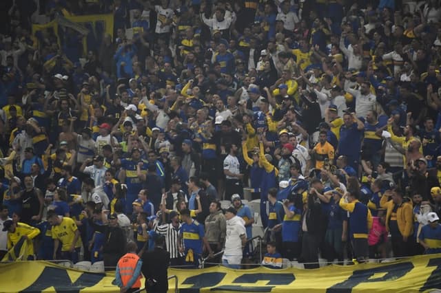 Corinthians x Boca Juniors - Torcida argentina