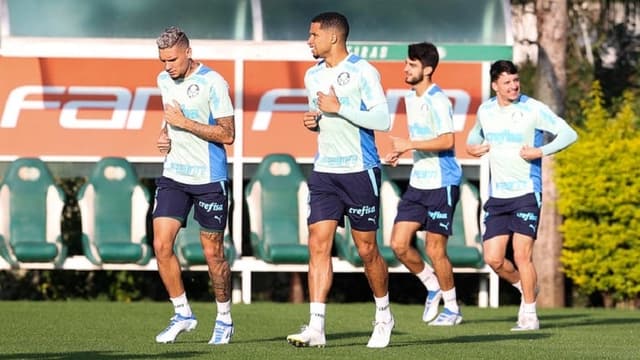 Treino Palmeiras