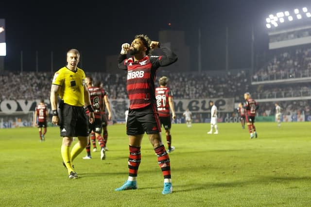 Gabigol - Santos x Flamengo