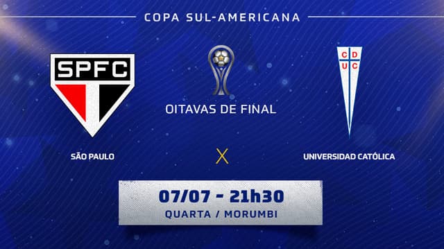 Chamada - São Paulo x Universidad Catolica