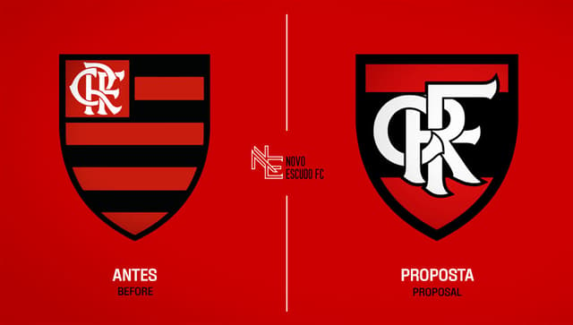 Proposta de novo escudo: Flamengo