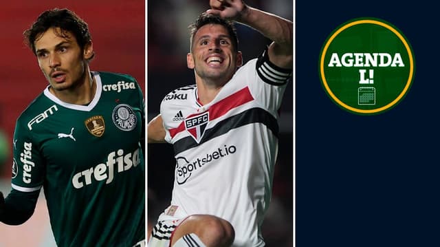 Agenda Lance! Palmeiras e São Paulo