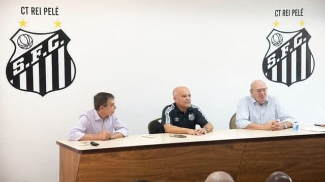 Novo executivo de futebol do Santos