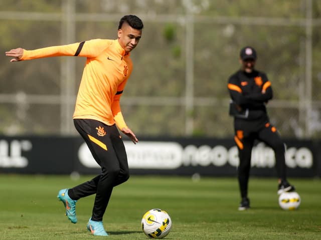 Cantillo - Treino Corinthians