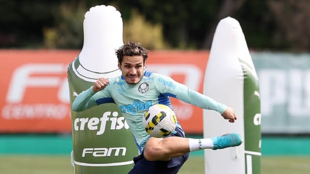 Raphael Veiga - Treino Palmeiras