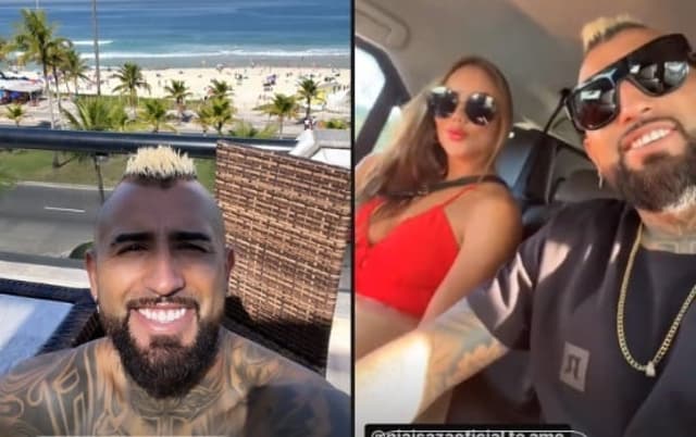 Vidal no Rio de Janeiro - Flamengo