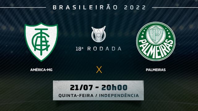 Chamada - América-MG e Palmeiras