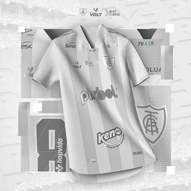 América-MG - camisa personalizada