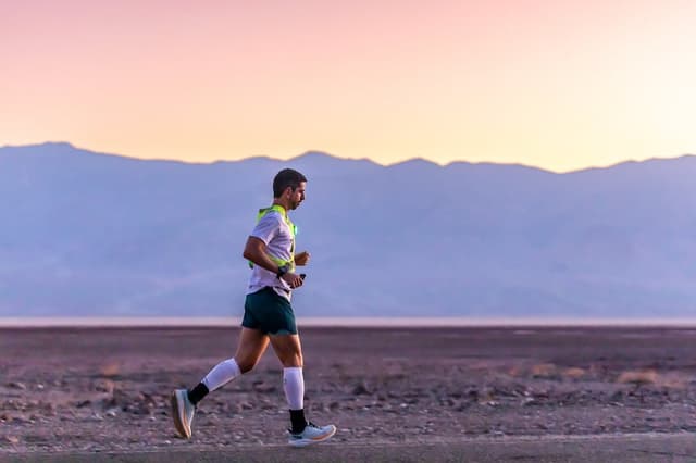 Alexandre Castello Branco enfrentou temperaturas extremas durante a Badwater. (Foto de Beto Noval)