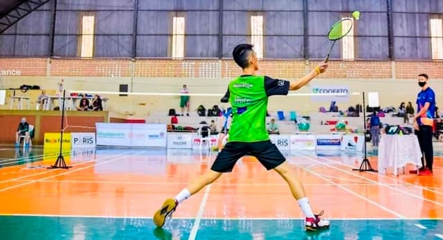 Erick Furuchi e Jackson Santos - Badminton