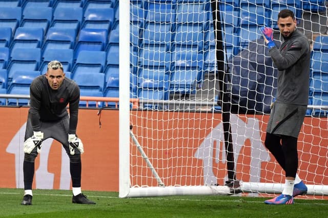 Keylor Navas e Gianluigi Donnarumma - PSG