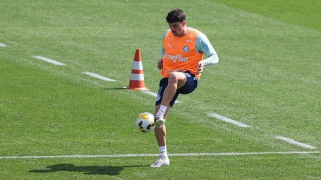 Piquerez - Treino Palmeiras