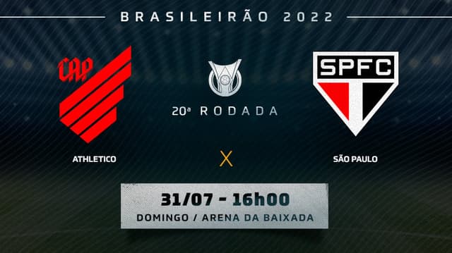 Chamada - Athletico x São Paulo