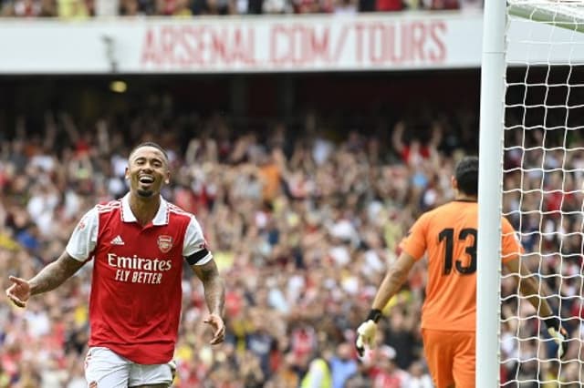 Arsenal x Sevilla - Gabriel Jesus