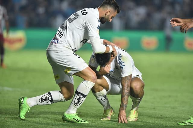 Santos x Fluminense - Marcos Leonardo