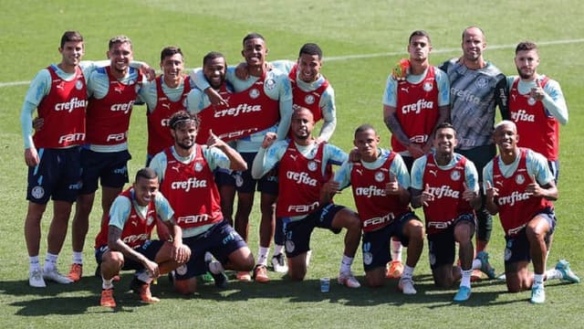 Treino Palmeiras