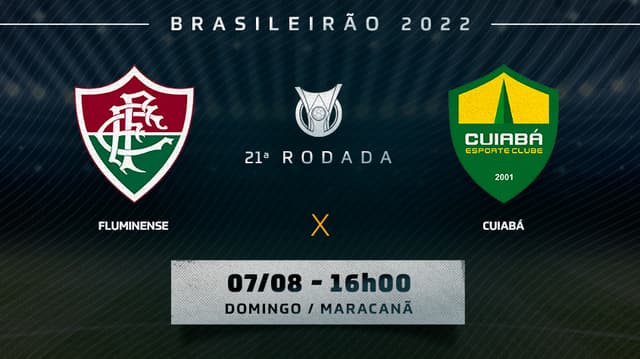 Chamada - Fluminense x Cuiabá