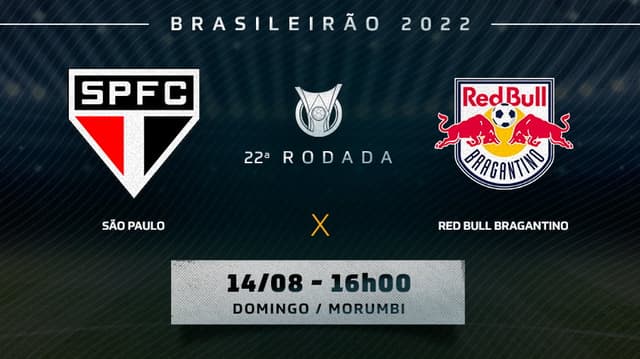 Chamada - São Paulo x Red Bull Bragantino