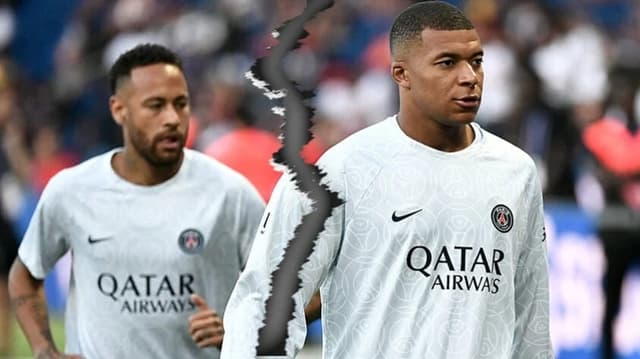 Neymar e Mbappé