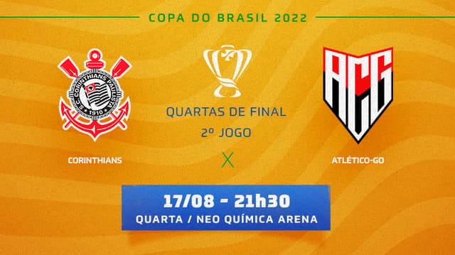 Chamada Corinthians x Atlético-GO