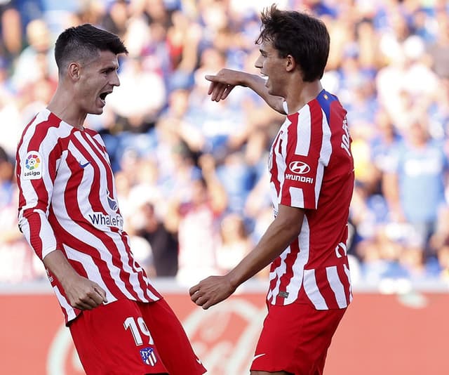 Álvaro Morata e João Félix - Atlético de Madrid