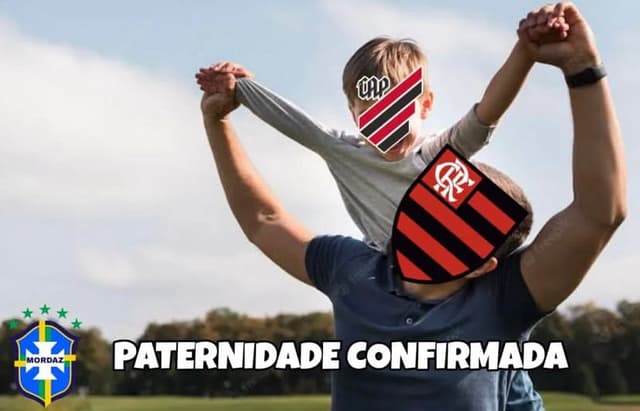 Meme: Athletico x Flamengo