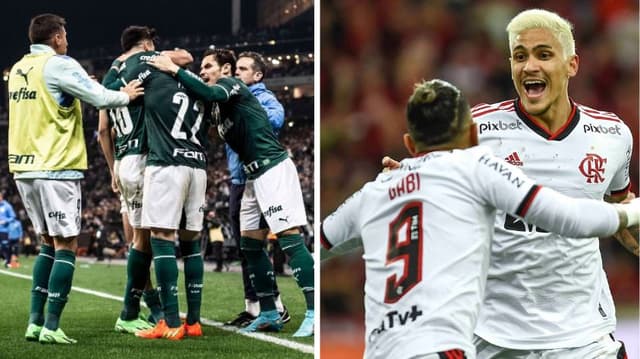 Palmeiras e Flamengo