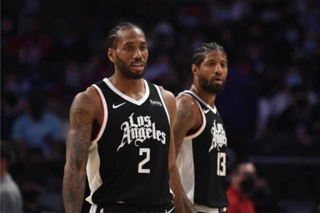 Kawhi Leonard e Paul George