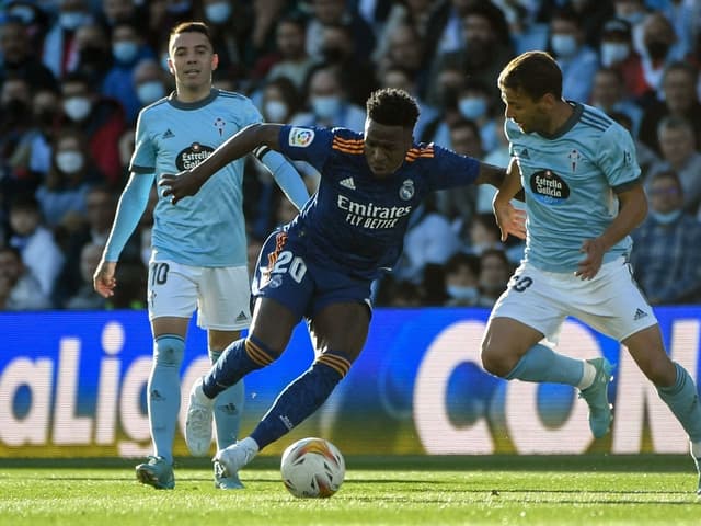 Celta de Vigo x Real Madrid