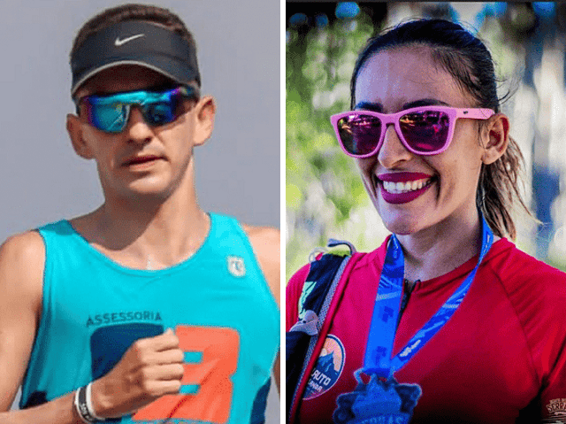 Felipe Costa, com 7h06m24s, e Alanna Gomes, com 8h58m51s, têm os melhores resultados entre os brasileiros convocados para o Mundial de 100km, em Berlim (Divulgação)