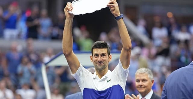 Novak Djokovic triste pelo vice no US Open de 2021