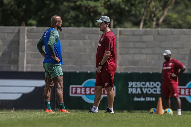 Diniz e Felipe Melo - Fluminense