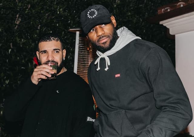 Drake e LeBron James