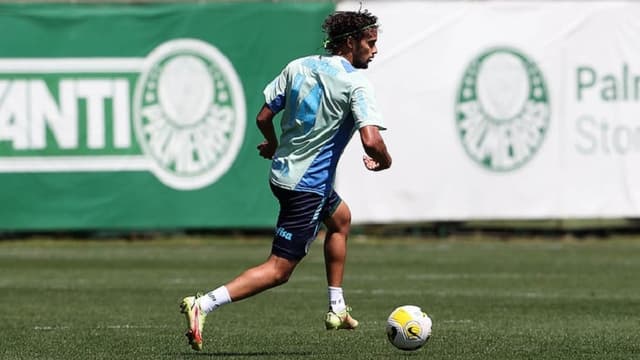 Gustavo Scarpa - Treino Palmeiras